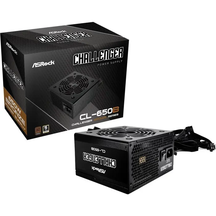 Napajanje ASRock CHALLENGER 650W 80 Plus Bronze