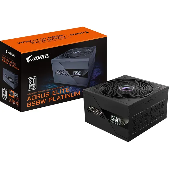 Napajanje Gigabyte Aorus Elite P850W, 850W, 80+ Platinum ATX 3.1