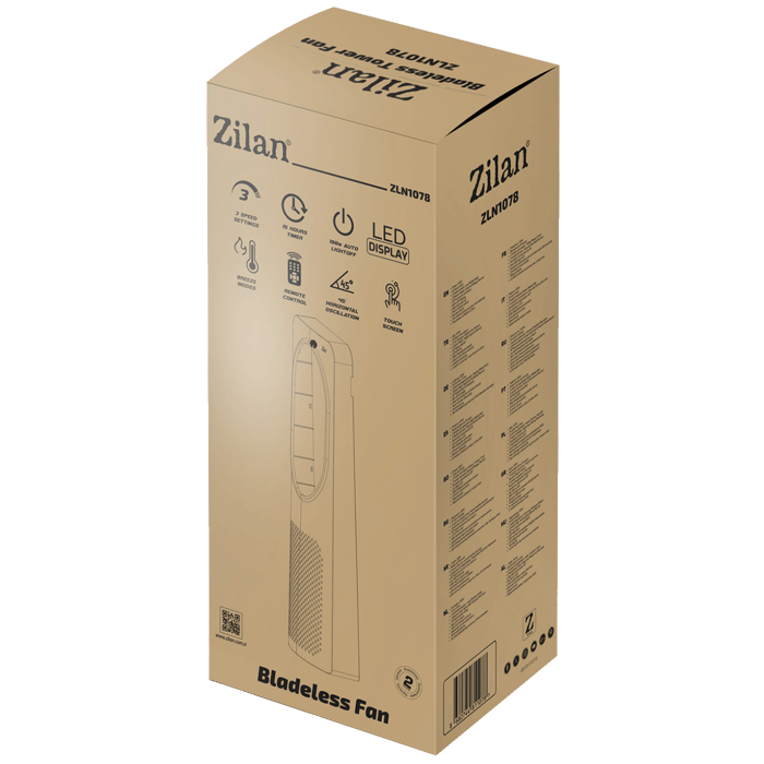 Zilan Ventilator stupni, 50W, LED zaslon, 45° oscilacija - ZLN1078