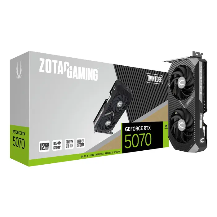 ZOTAC GAMING GeForce RTX 5070 Twin Edge 12GB