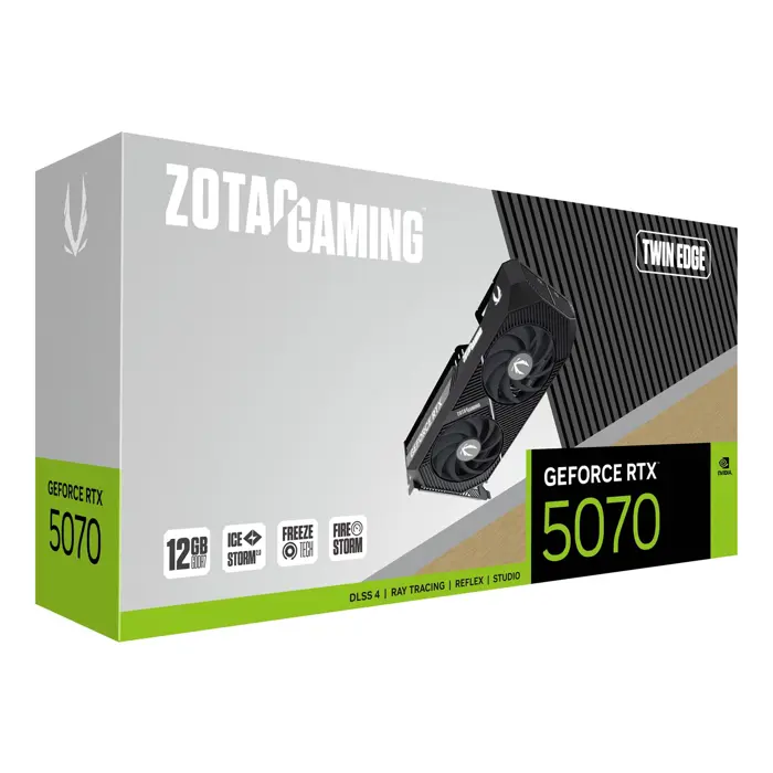 ZOTAC GAMING GeForce RTX 5070 Twin Edge 12GB